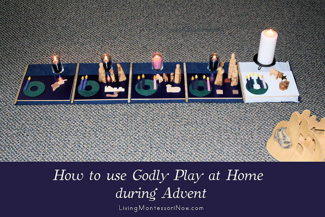 How to use Godly play at home during advent - Advent Activities for Kids {Weekend Links} from HowToHomeschoolMyChild.com