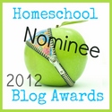 Homeschool Blog Awards Nominee