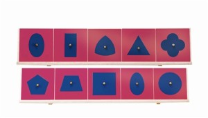 Alison's Montessori Metal Insets with Stands