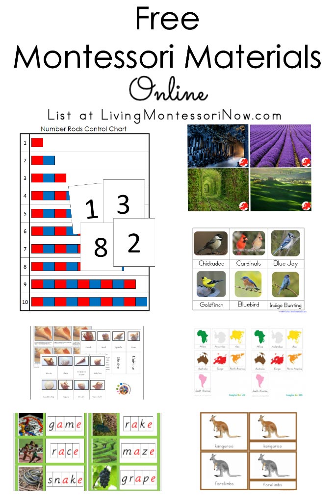 Montessori Geography Charts