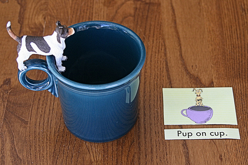 Pup on Cup Example