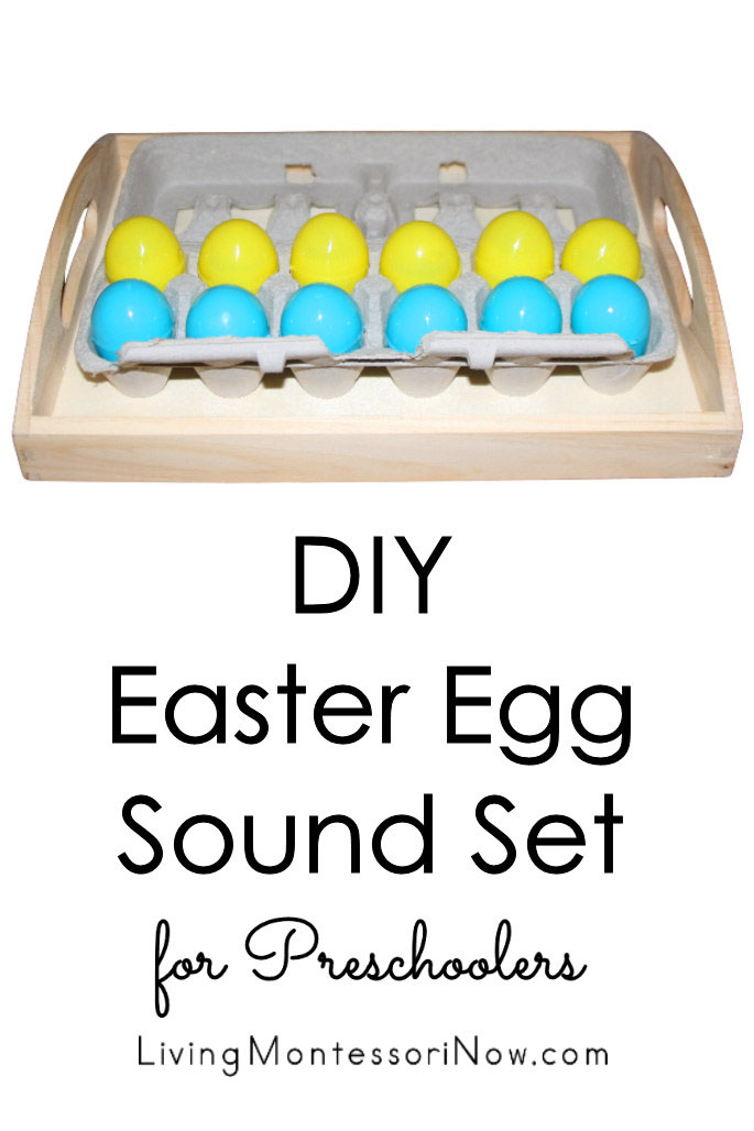 DIY Easter Egg Sound Set for Preschoolers