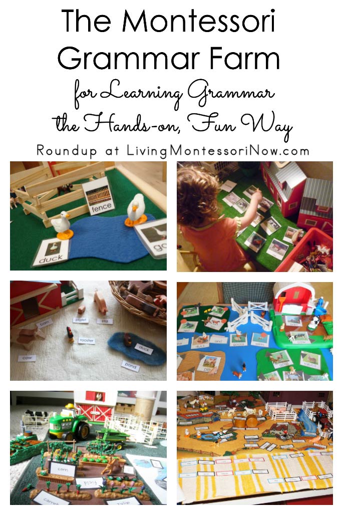 The Montessori Grammar Farm for Learning Grammar the Hands-on, Fun Way