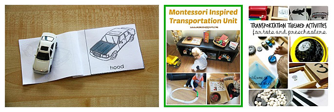 Montessori-Inspired Transportation Units