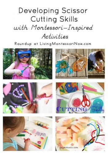 Developing Scissor Cutting Skills with Montessori-Inspired Activities