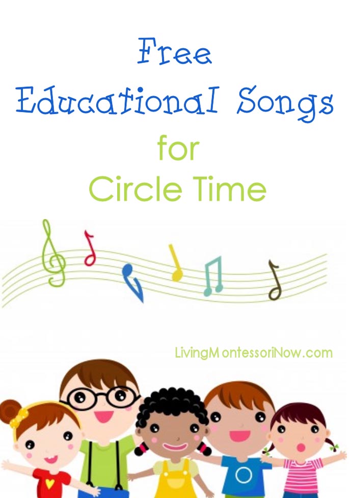 Printable Circle Time Songs