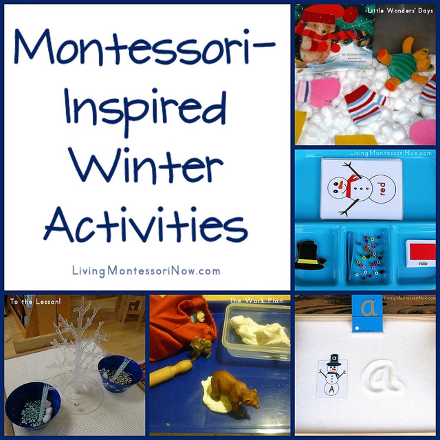 Montessori-Inspired Winter Activities