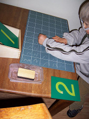 Montessori Writing Activity (Photo by Lisa Nolan