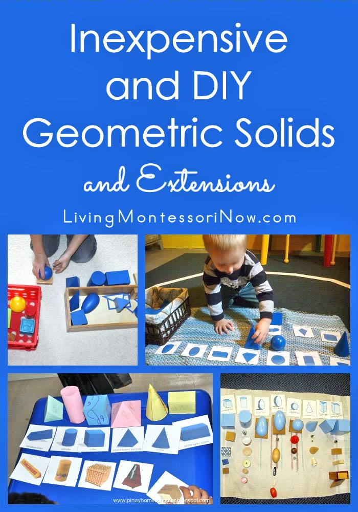 Inexpensive and DIY Geometric Solids and Extensions