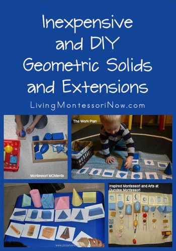 Inexpensive and DIY Geometric Solids and Extensions