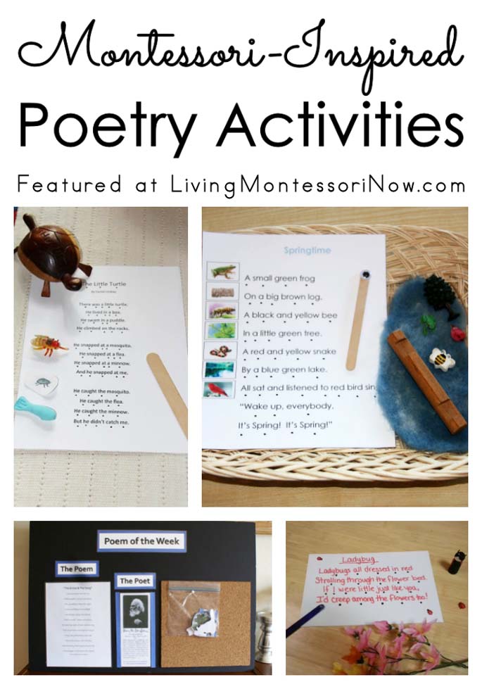 Montessori-Inspired Poetry Activities
