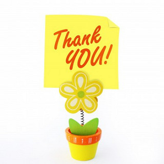 Thank You's for May 2012