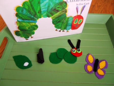 Caterpillar-Butterfly Tray (Photo from Little Wonders' Days)