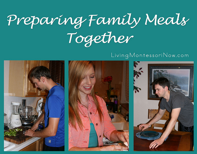 Preparing Family Meals Together