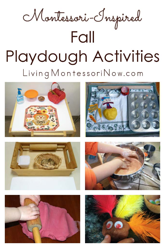 Montessori-Inspired Fall Playdough Activities