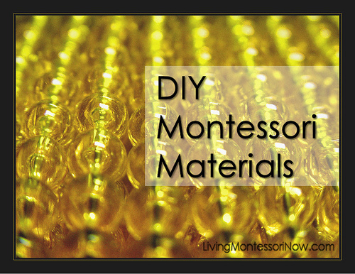 DIY Montessori Materials