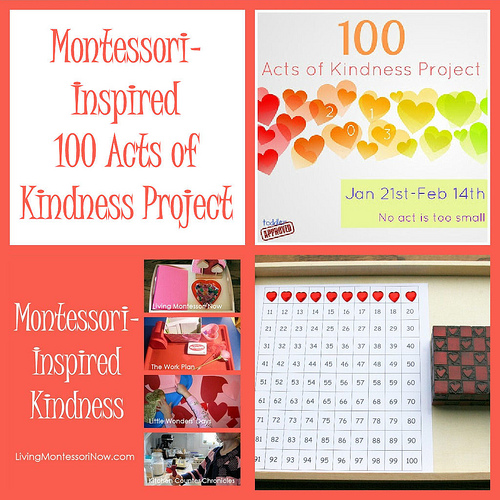 Montessori-Inspired 100 Acts of Kindness Project