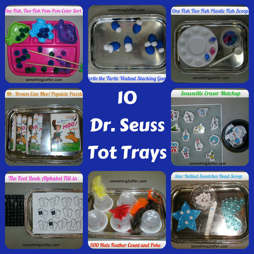 Dr. Seuss Tot Trays (Photo from Something 2 Offer)