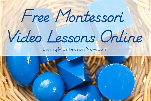 Free Montessori Video Lessons Online
