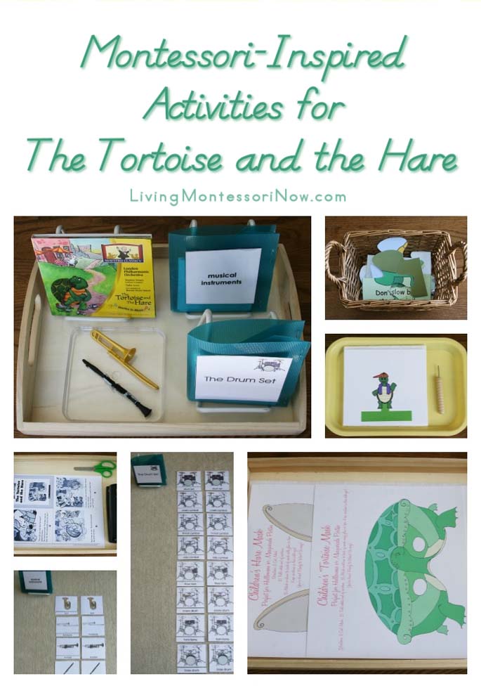 Montessori-Inspired Activities for The Tortoise and the Hare