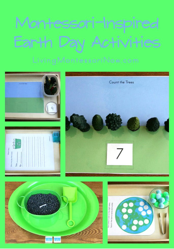 Free Earth Day Printables and Montessori-Inspired Earth Day Activities