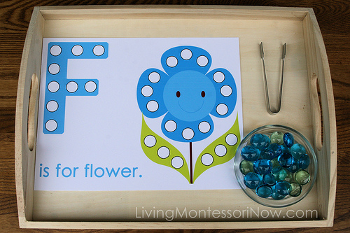 F is for Flower Activity