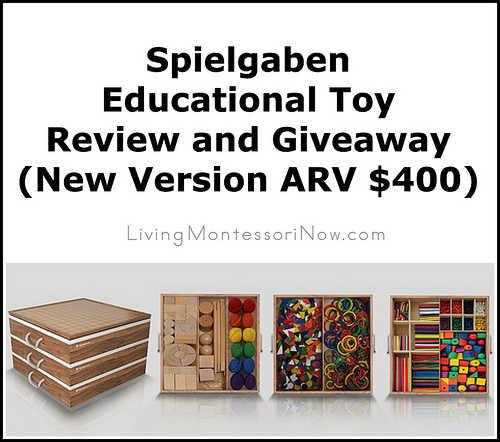 Spielgaben Educational Toy Review and Giveaway