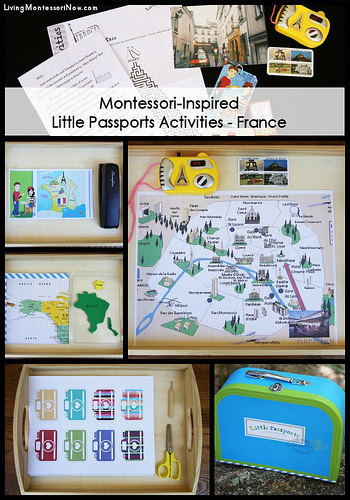 Montessori-Inspired Little Passports Activities - France