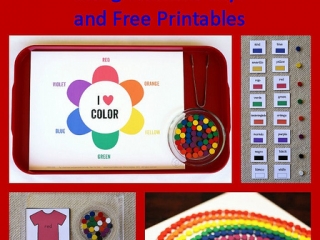 Montessori-Inspired Color Activities Using Wooden Toys and Free Printables