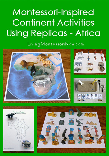 Montessori-Inspired Continent Activities Using Replicas - Africa