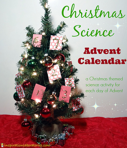 Christmas Science Advent Calendar (Photo from Inspiration Laboratories)