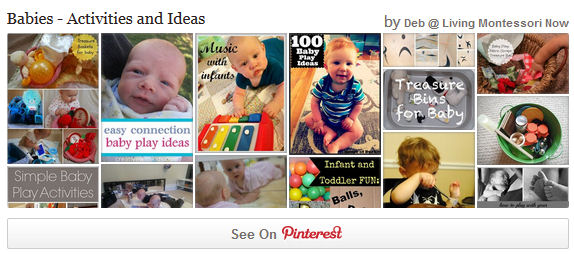 Babies - Activities and Ideas Pinterest Board