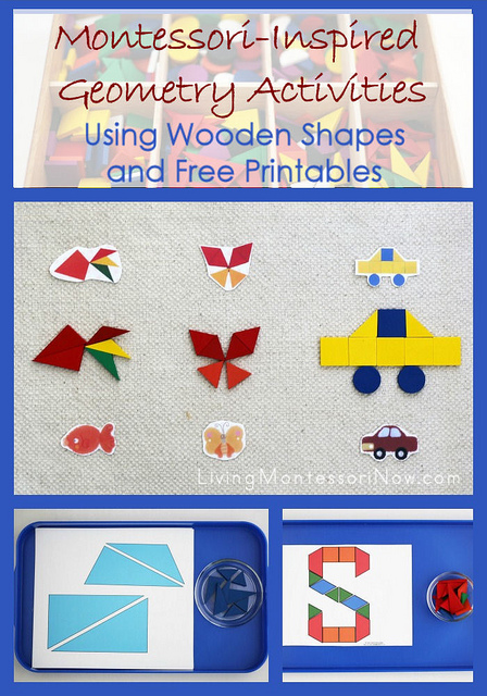 DIY Montessori Inspired Stencils – Shapes – HOMESCHOOL CRAFTS