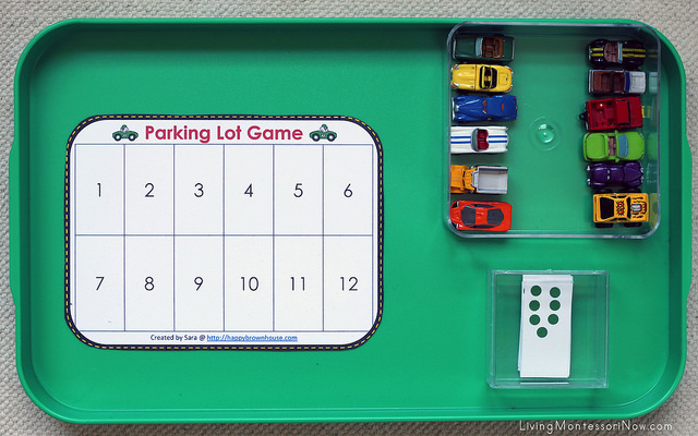 Car Parking Game Tray