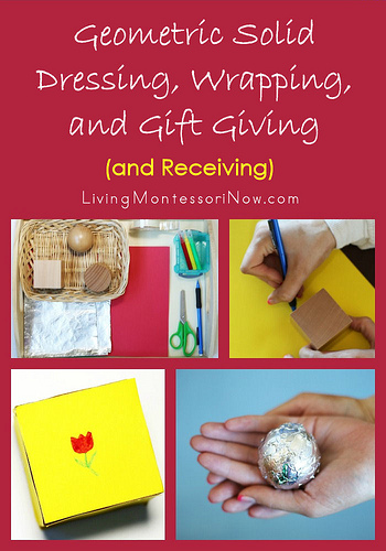 Geometric Solid Dressing, Wrapping, and Gift Giving (and Receiving)