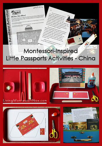 Montessori-Inspired Little Passports Activities - China