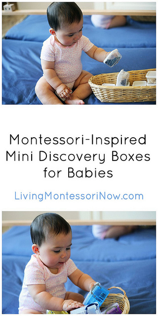 Montessori-Inspired Mini Discovery Boxes for Babies