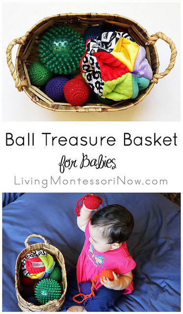 Ball Treasure Basket for Babies