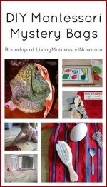 Montessori Monday - DIY Montessori Mystery Bags