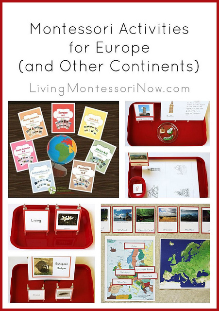Montessori Activities for Europe (and Other Continents)