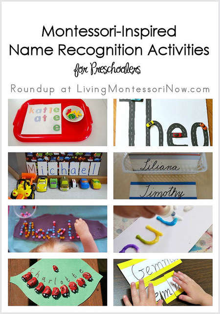 Montessori-Inspired Name Recognition Activities for Preschoolers