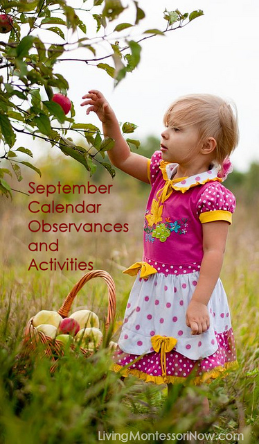 September 2014 Calendar Observances and Activities