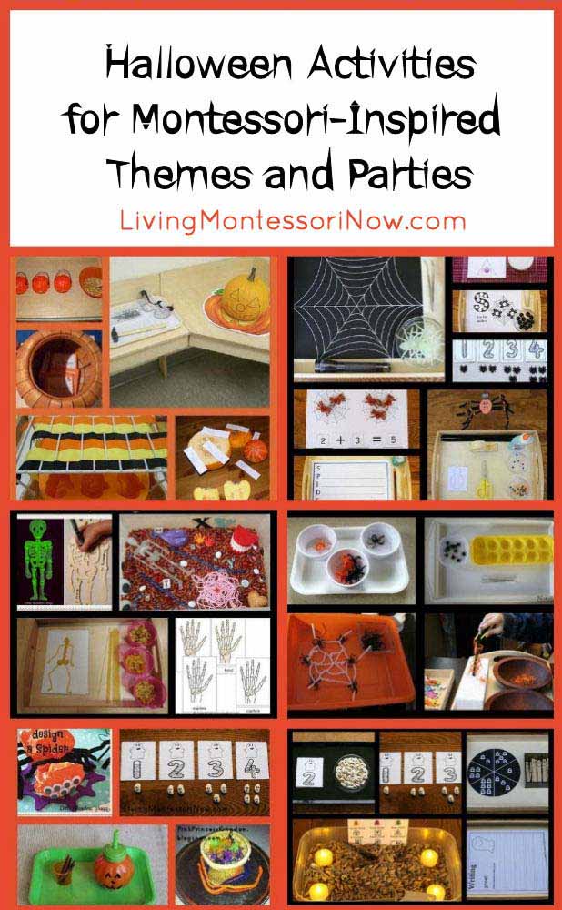 Halloween Activities for Montessori-Inspired Themes and Parties