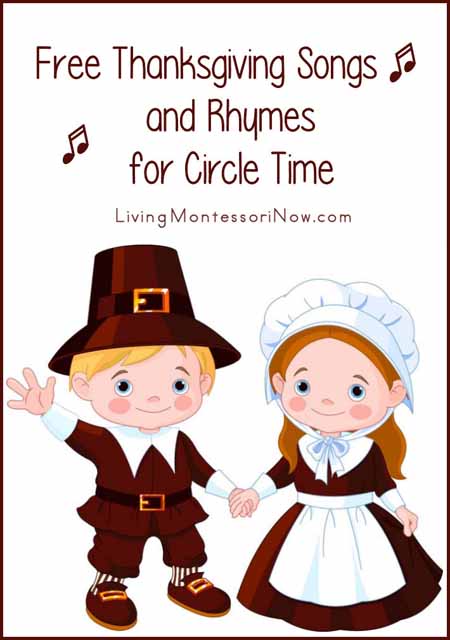 Free Thanksgiving Songs and Rhymes for Circle Time