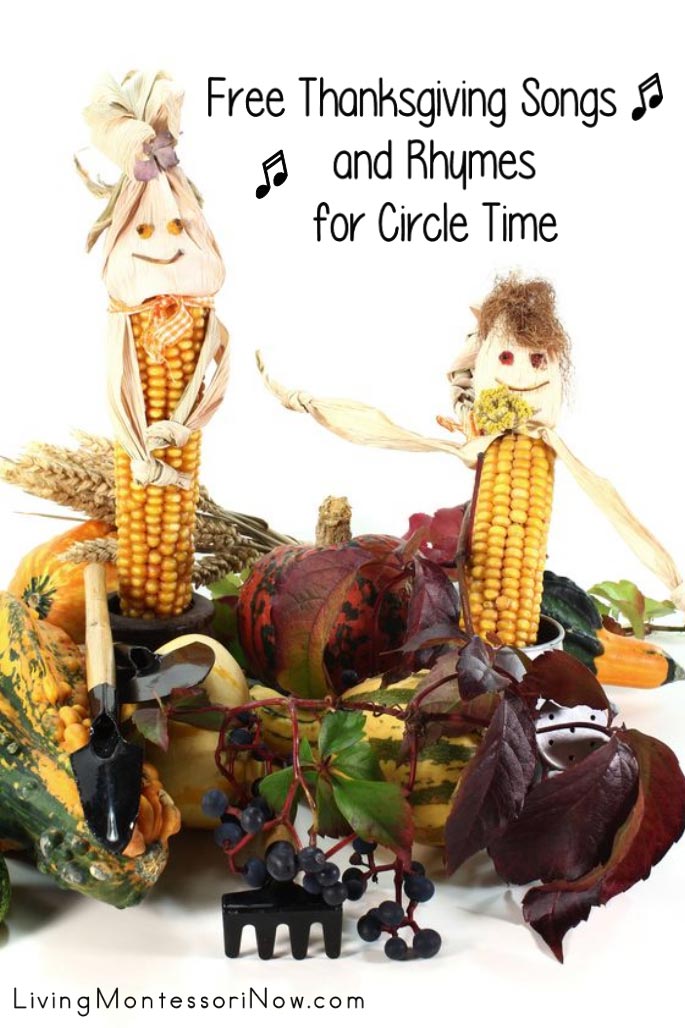 Free Thanksgiving Songs and Rhymes for Circle Time