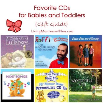 Favorite CDs for Babies and Toddlers {Gift Guide}
