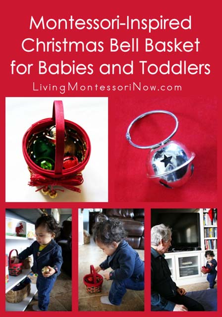 Montessori-Inspired Christmas Bell Basket for Babies and Toddlers