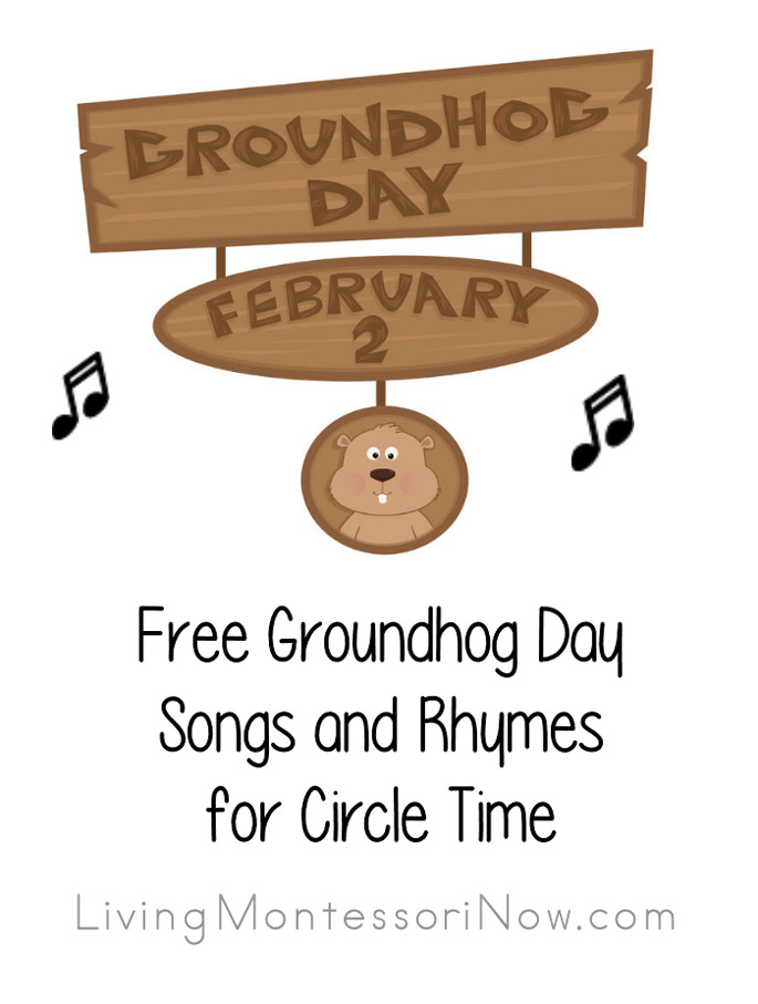 Free Groundhog Day Songs and Rhymes for Circle Time