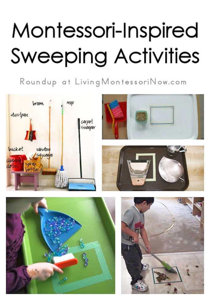 Montessori-Inspired Sweeping Activities