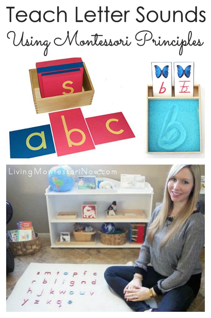 Teach Letter Sounds to Your Child Using Montessori Principles